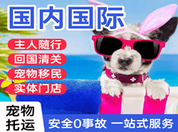 宁蒗泸沽湖机场物流国际宠物托运 【国